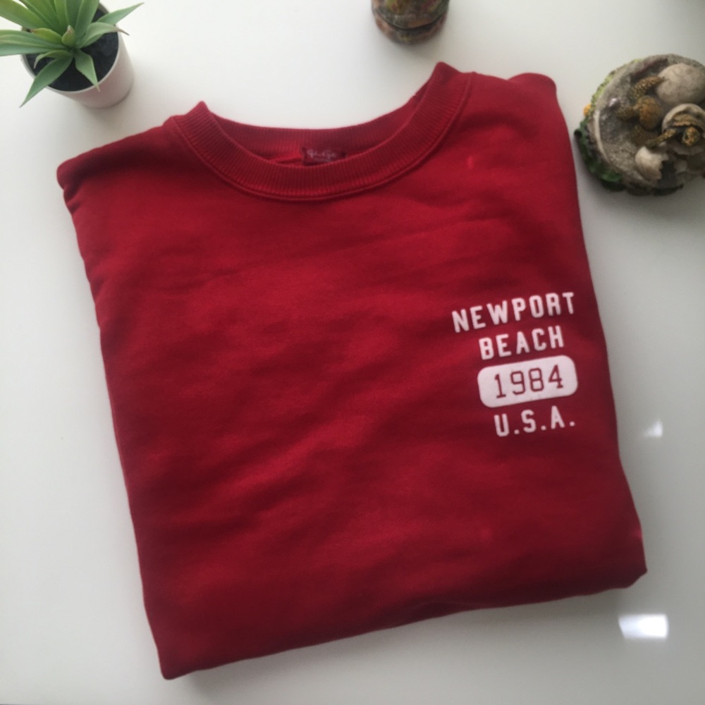 NWOT RARE Brandy Melville Newport beach sweatshirt